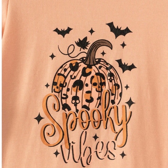 HALLOWEEN BABY LEOPARD ROMPER - Picture 5 of 6